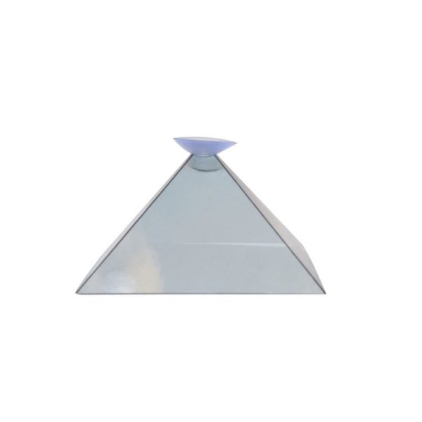 10 PCS 3D Pyramid Magic Projection Mobile Phone Simple Holographic Projection Film - Image 2