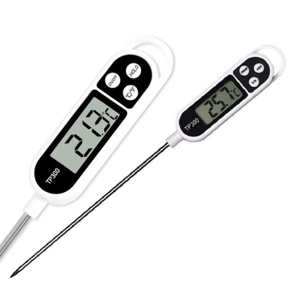 TP300 Food Temperature Counting Stainless Steel Plug-in Kitchen Electronic Digital Thermometer - Image 3