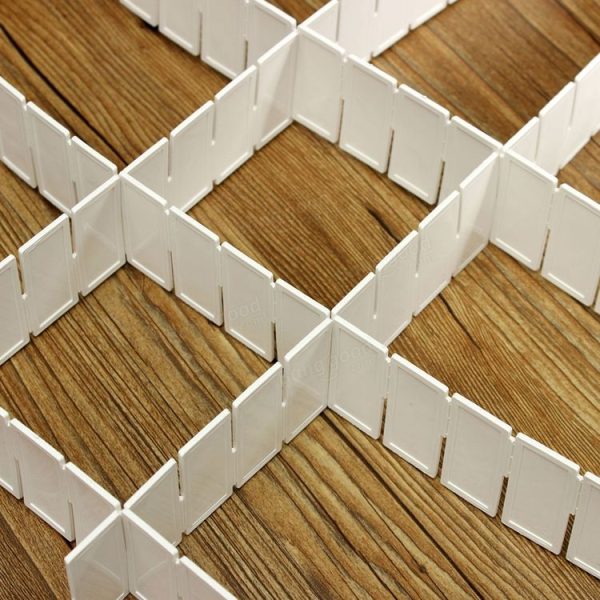 4 PCS 7x43cm S Heightening and Thickening Multiple Free Combination Plate Cabinet Drawer Partition Board Storage Organizer - Image 5