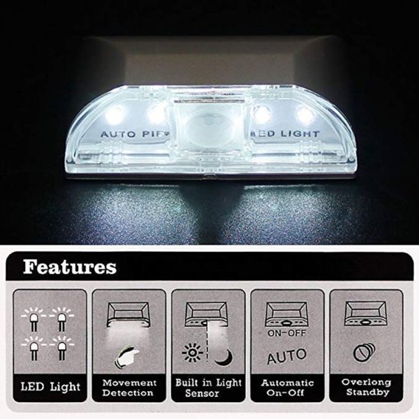 Intelligent Door Lighting Human Body Infrared Sensor Light - Image 6