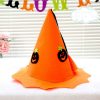 Halloween Decorative Cap Cartoon Hat Jewelry Makeup Costume Props (Orange Pumpkin)