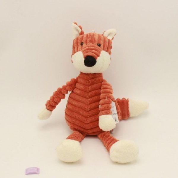 Striped Animal Plush Toy Doll Creative Animal Doll, Type: Fox, Height: 33cm - Image 7