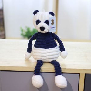Striped Animal Plush Toy Doll Creative Animal Doll, Type: Panda, Height: 33cm