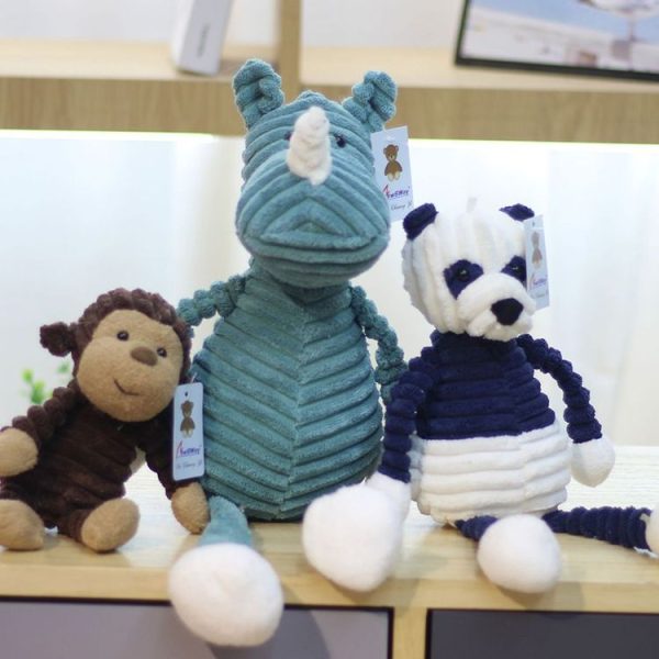 Striped Animal Plush Toy Doll Creative Animal Doll, Type: Panda, Height: 33cm - Image 3