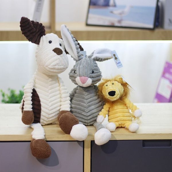 Striped Animal Plush Toy Doll Creative Animal Doll, Type: Panda, Height: 33cm - Image 4