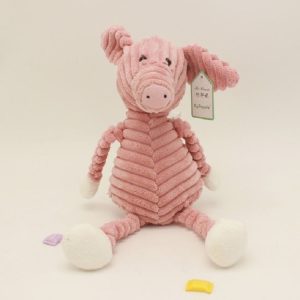 Striped Animal Plush Toy Doll Creative Animal Doll, Type: Pig, Height: 33cm