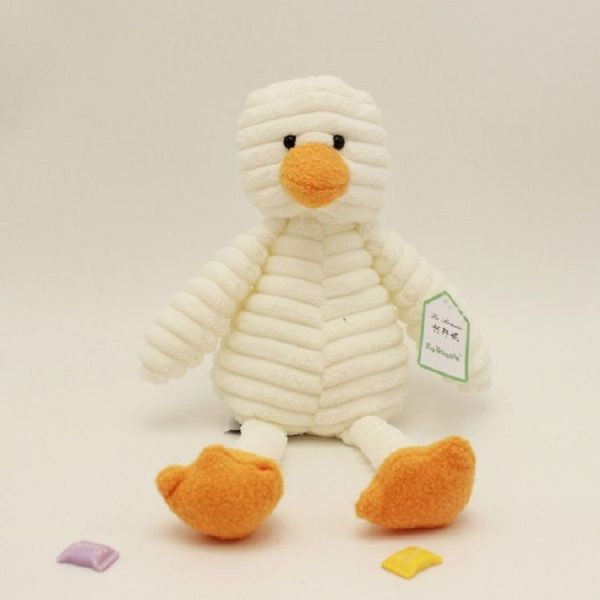Striped Animal Plush Toy Doll Creative Animal Doll, Type: Duck, Height: 33cm - Image 7
