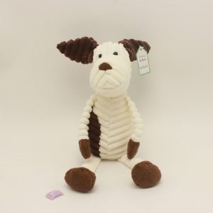 Striped Animal Plush Toy Doll Creative Animal Doll, Type: Dog, Height: 42cm