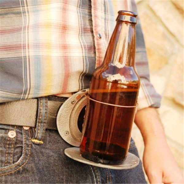 Cross Metal Beer Buckle Belt Buckle Beer Strap Head (Ancient Copper) - Image 6
