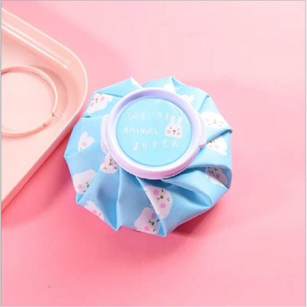 Reusable Care Bags Hot Water Bottle Ice Bag (Blue Puppy)