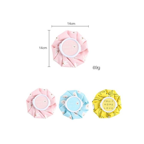 Reusable Care Bags Hot Water Bottle Ice Bag (Blue Puppy) - Image 7