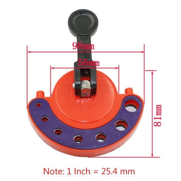 Tile Glass Hole Cutter Tool Drill Fixed Suction Cup - Image 5