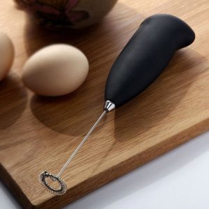 Mini Electric Milk Frother Stainless Steel Handheld Egg Beater Household Small Coffee Foam Frother Milk Foam Maker Mixer Tools