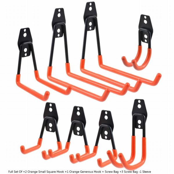 Storage Room Heavy Wall Mount Storage Rack Screw Installation Warehouse Tool Garden Hook - Image 6
