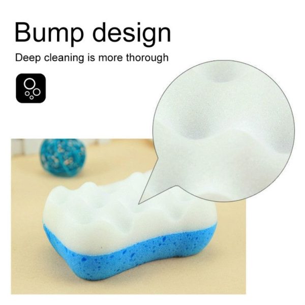 2 PCS Deep Skin Care Bath Sponge Exfoliating Cleansing Washing servant Shower Sponge Brush - Image 2