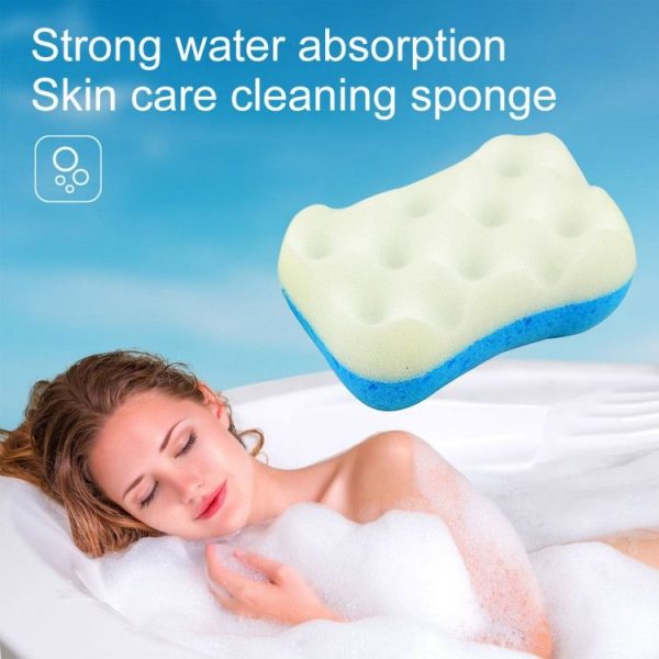 2 PCS Deep Skin Care Bath Sponge Exfoliating Cleansing Washing servant Shower Sponge Brush - Image 3