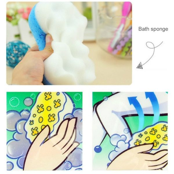 2 PCS Deep Skin Care Bath Sponge Exfoliating Cleansing Washing servant Shower Sponge Brush - Image 4