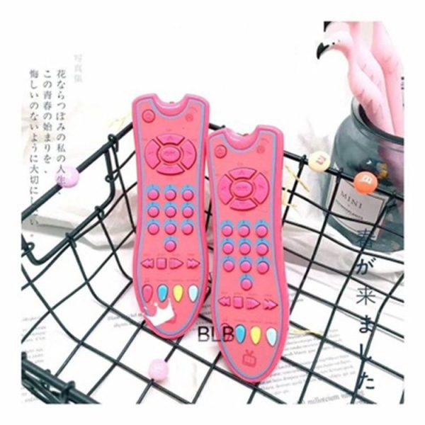 Children's Simulation Remote Control Baby Multi-function Puzzle Early Education Enlightenment Toy (Yellow) - Image 4