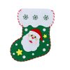 2 PCS Christmas Stockings Decorations Kindergarten Handmade DIY Making Materials Children's Educational Toys, Type: Old Man - Image 2