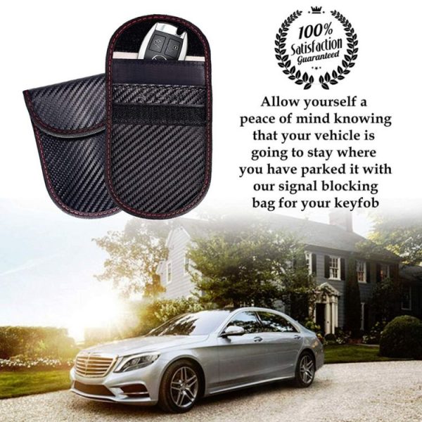 Antimagnetic RFID Car Key Mobile Phone Bag Shielding Set Radiation Cell Phone Pocket - Image 10
