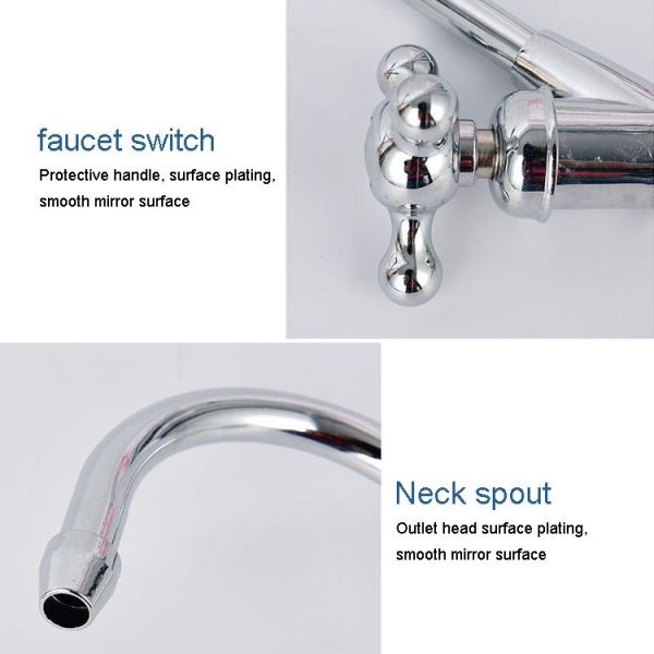 1 / 4 Quick Connect Faucet Small Three Prong Quick Connect Kitchen Water Purifier Faucet (2 Point Quick) - Image 8