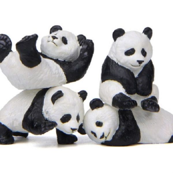 Panda Life Multi-shaped Micro-landscape Baked Landscape Doll Ornaments (Prone Panda) - Image 3