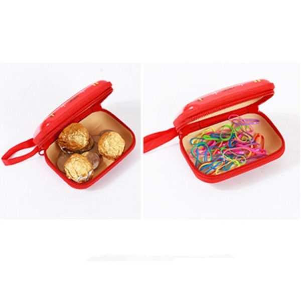 Christmas Cartoon Coin Purse Creative Square Storage Box Key Case (Type 1) - Image 4