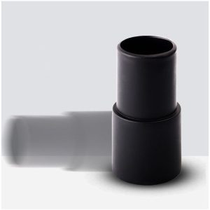 Vacuum Cleaner Connector European Version Inner 32mm Brush Suction Head Adapter Mouth to 35mm Nozzle Head Cleaner Adapter (Black)