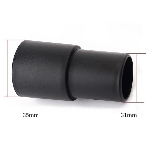 Vacuum Cleaner Connector European Version Inner 32mm Brush Suction Head Adapter Mouth to 35mm Nozzle Head Cleaner Adapter (Black) - Image 4