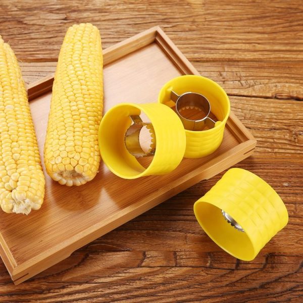 Corn Planer Thresher Stainless Steel Cooking Tool (Pink) - Image 6