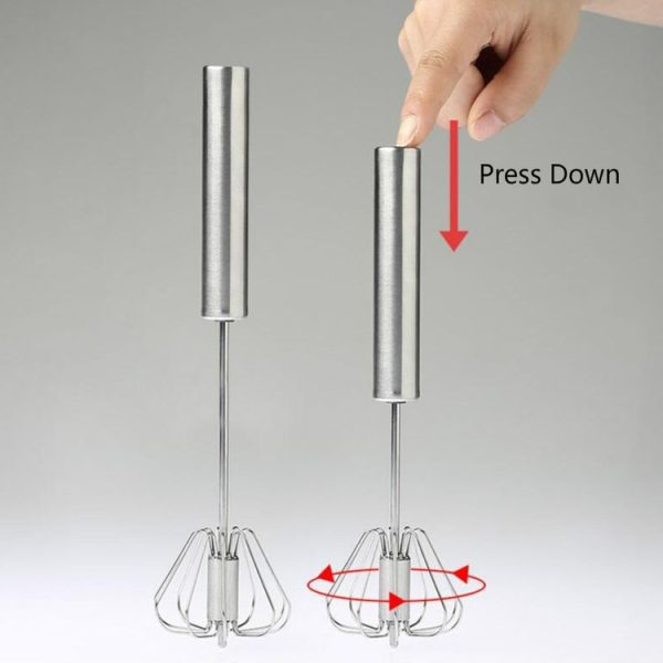 Household Appliance Mini Handheld Cream Egg Beater, Size: S (Semi-automatic) - Image 6
