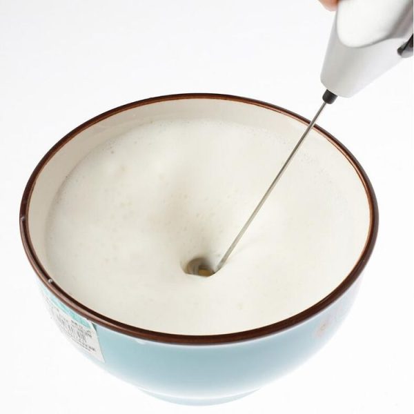 Household Appliance Mini Handheld Cream Egg Beater, Size: L (Semi-automatic + Electric) - Image 3