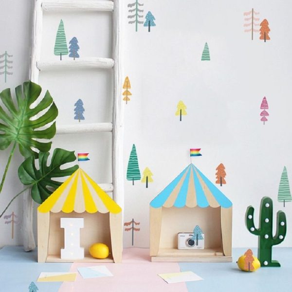 Wall Sticker Living Room Background Furniture Wall Decoration Transparent Sticker, Style: Tree PA106