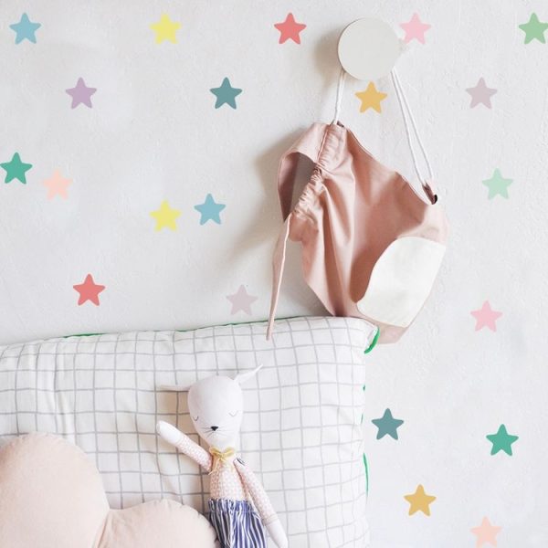 Wall Sticker Living Room Background Furniture Wall Decoration Transparent Sticker, Style: Pentagram PA108 - Image 2