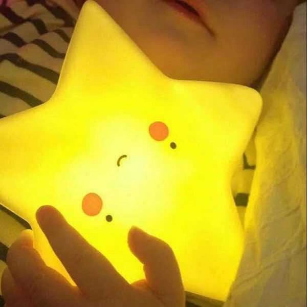 Nordic Style Cute Children Room Sleeping Nightlight Party Supply (Star D-78) - Image 4