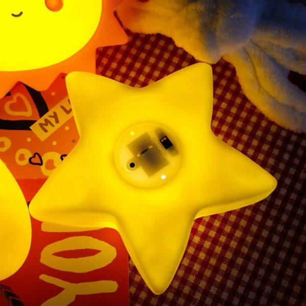 Nordic Style Cute Children Room Sleeping Nightlight Party Supply (Star D-78) - Image 5