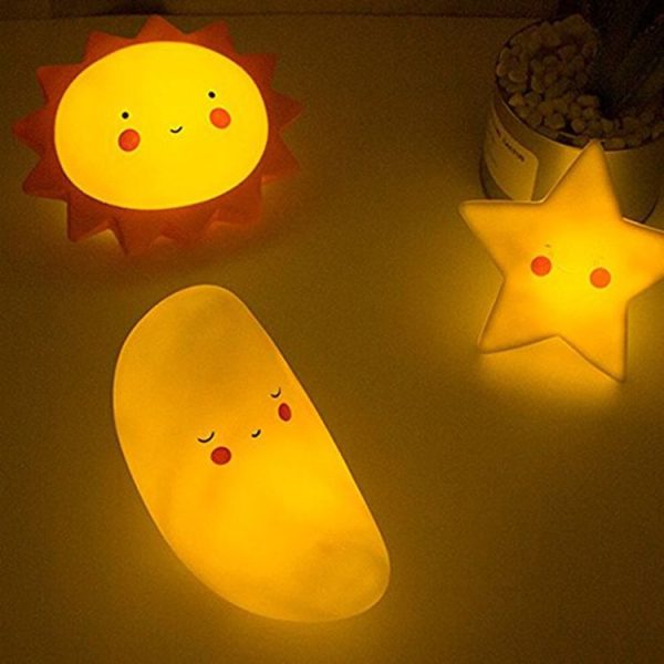 Nordic Style Cute Children Room Sleeping Nightlight Party Supply (Star D-78) - Image 6