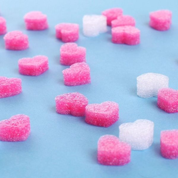 2 Pack 50 PCS / bag Mini Heart Love Foam Strip Gift Box Fluffy Filler Packing Wedding Flower Box Filler For DIY Party Supplies - Image 4