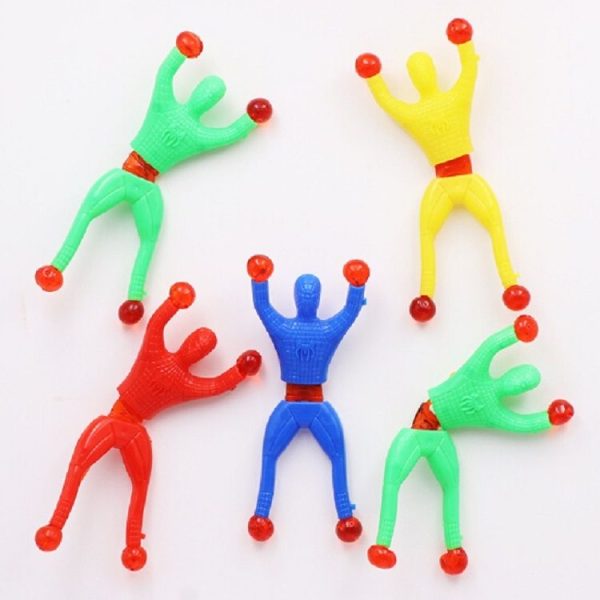 20 PCS Sticky Climbing Wall Superman Climber Toy, Random Color Delivery - Image 2