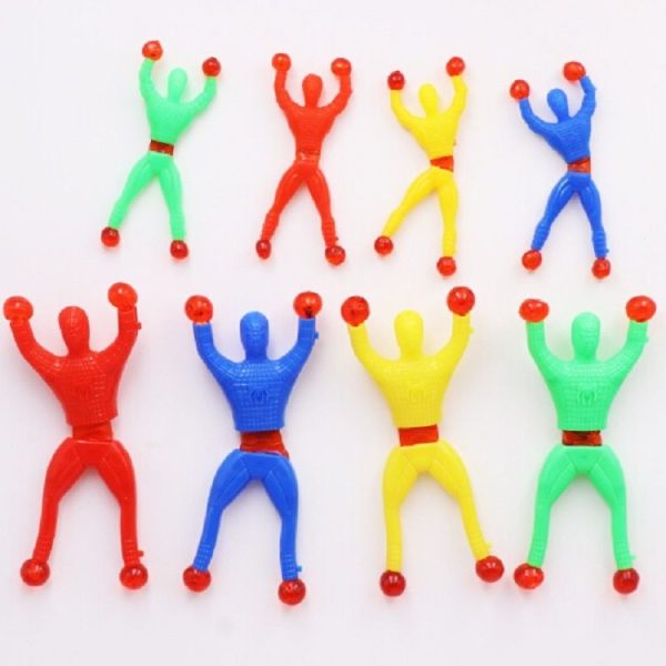 20 PCS Sticky Climbing Wall Superman Climber Toy, Random Color Delivery - Image 4