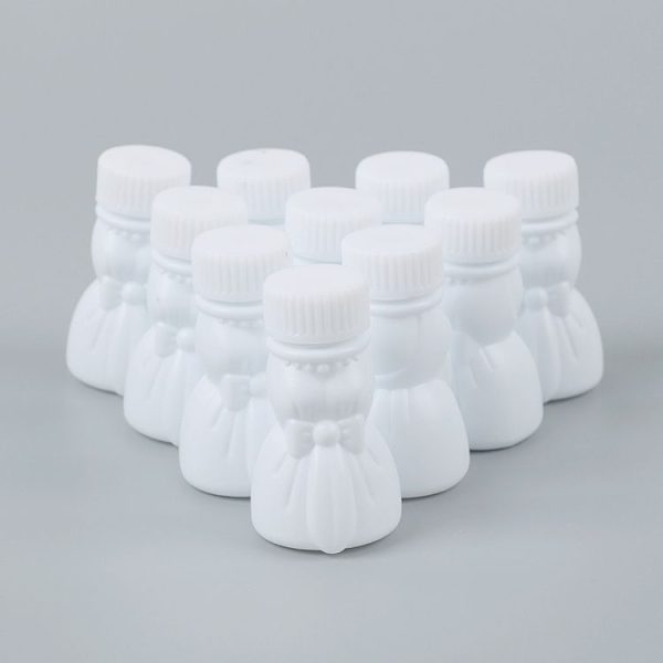 10 PCS Wedding Party Gifts Empty Bubble Soap Bottles, Color: Wedding - Image 2