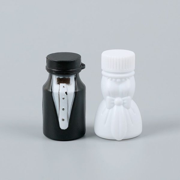10 PCS Wedding Party Gifts Empty Bubble Soap Bottles, Color: Wedding - Image 3