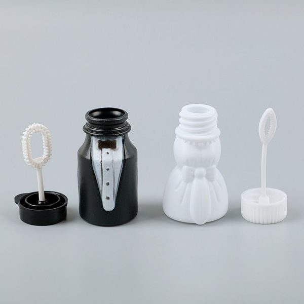 10 PCS Wedding Party Gifts Empty Bubble Soap Bottles, Color: Wedding - Image 5
