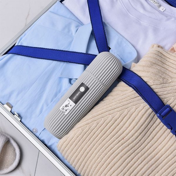 2 PCS YJ-029 Portable Toothpaste Toothbrush Protect Holder Case Travel Camping Toothbrush Storage Box (Grey) - Image 7