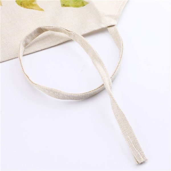 WQ0025 2 PCS Cute Cartoon Rabbit Print Kitchen Apron Cooking Tool, Size: 55x68cm (WQ0025-1) - Image 5