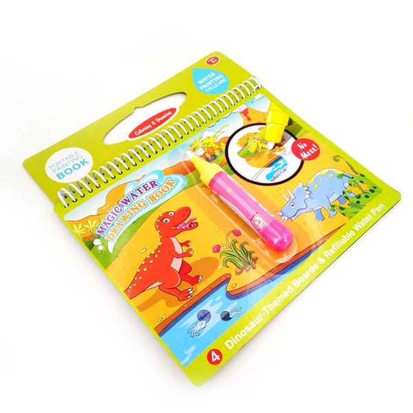 Water Drawing Book Coloring Book Doodle & Magic Pen Painting Drawing Board for Kids Toys Birthday Gift (2355-1 Ocean) - Image 3