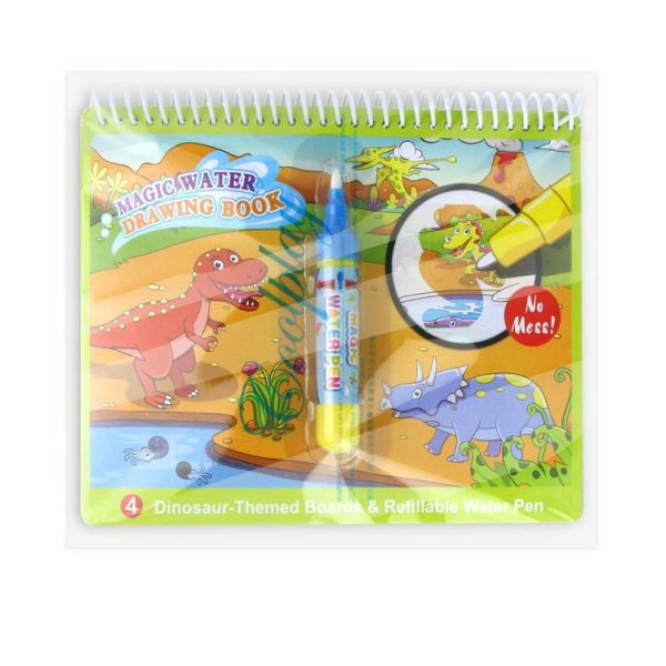 Water Drawing Book Coloring Book Doodle & Magic Pen Painting Drawing Board for Kids Toys Birthday Gift (2355-1 Ocean) - Image 7