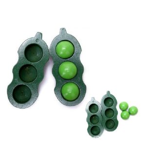 Wooden Magnetic Vegetable Fruit Cutler Kitchen Toys Children Educational Toys, Style: Pea