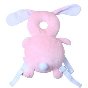 Baby Toddler Protection Head Shatter Resistant Padded Headrest, Style: Rabbit