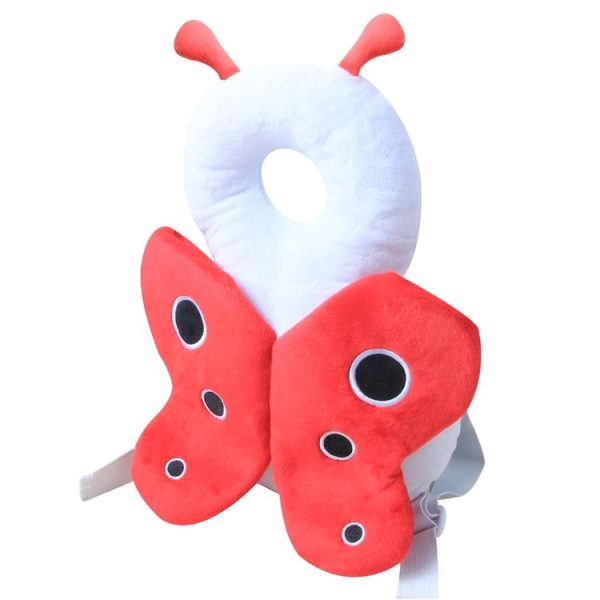 Baby Toddler Protection Head Shatter Resistant Padded Headrest, Style: Butterfly - Image 3